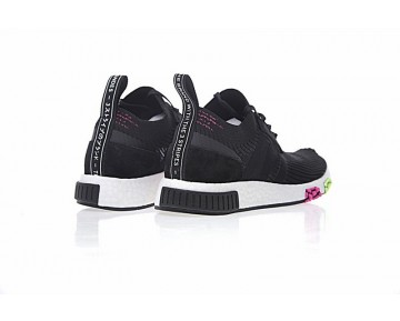 Unisex Schuhe 2018Adidas Nmd_Racer Pk Cq2441 Schwarz & Rosa & Grün