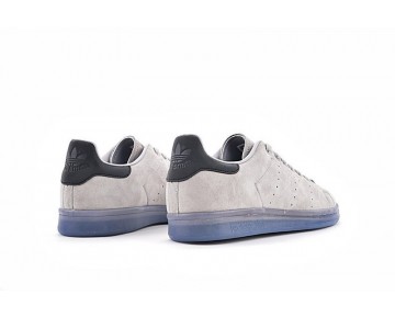 Schuhe Grau & Blau Adidas Originals Stan Smith S80031 Unisex