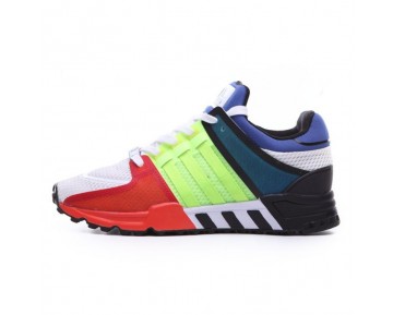Unisex Adidas Eqt Running Support 93 Color Blocking S81483 Schuhe Rot & Grün & Blau