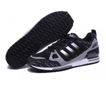 Schuhe Adidas ZX 750 Flyknit 40-45 Herren Schwarz & Grau & Weiß