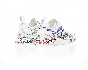 Schuhe Vetements X Adidas Nmd Boost Ba7527 Unisex Creative Graffiti