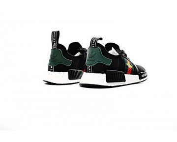 Adidas Nmd Custom R_1 S31508 Schuhe Schwarz & Grün & Rot Unisex