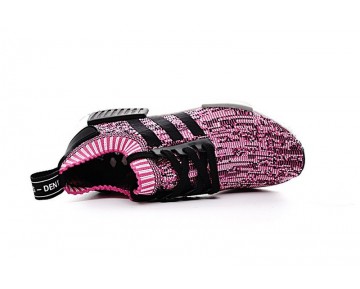 Damen Rose Rosa & Schwarz Schuhe Adidas Nmd R1 Primeknit Bb2363
