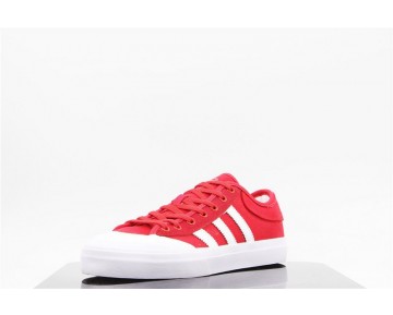 Unisex Schuhe Adidas Matchcourt Low Rot F37381 Weiß & Rot