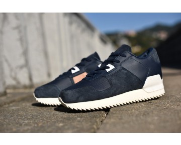 Schuhe Adidas Originals Zx700 RemasteRot S82510 Tief Blau Unisex