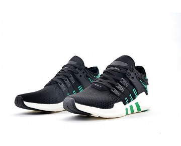 Schuhe Adidas Eqt Support Adv Primeknit Ba8330 Schwarz & Grün Unisex
