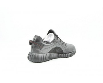 Adidas Yeezy Boost 350 Leather Sneakers Aq2659 Schwarz Herren Schuhe