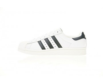 Schuhe Weiß & Schwarz & Gold Unisex Adidas Superstar Boost Bb0188