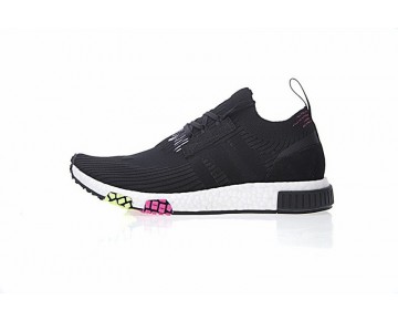 Unisex Schuhe 2018Adidas Nmd_Racer Pk Cq2441 Schwarz & Rosa & Grün