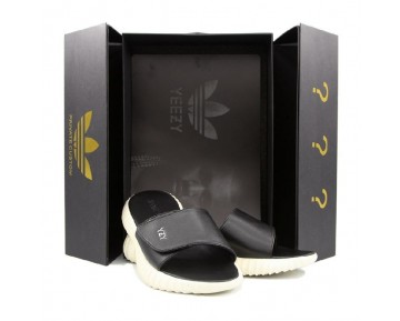 Schwarz & Weiß Adidas Yeezy 350 Boost Sandal Aq8635 Unisex Schuhe