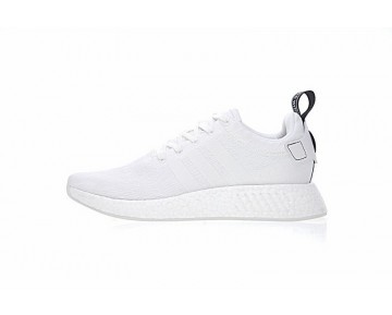 Adidas Nmd Boost R_2 By9914 Unisex Weiß & Schwarz Schuhe