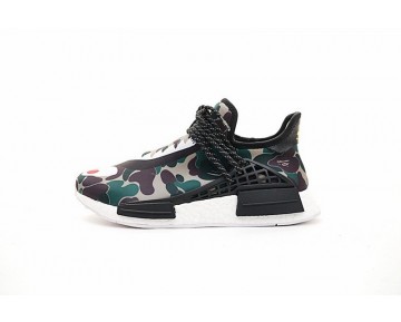 Schuhe Shark Bape X Adidas Hu Nmd Boost Bb0623 Unisex