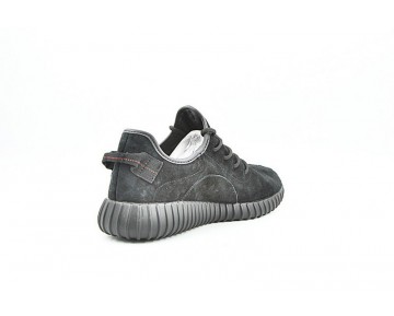 Adidas Yeezy Boost 350 Leather Sneakers Aq2659 Herren Schwarz Schuhe