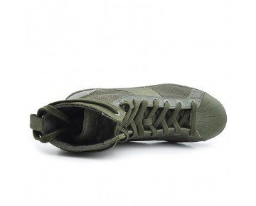 Unisex Army Grün Schuhe Adidas Originals Superstar Jungle M25507