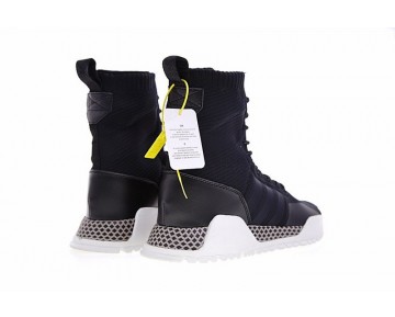 Adidas Originals Af 1.3 Primeknit Boots By9781 Schwarz & Weiß Unisex Schuhe