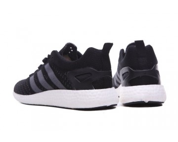 Unisex Schuhe Schwarz & Weiß Adidas Primeknit Pure Boost Ack