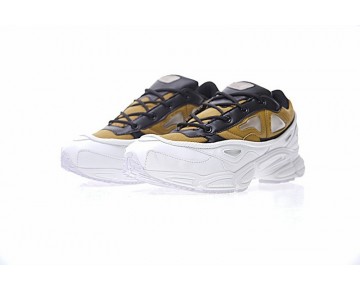 Schuhe Weiß & Braun & Schwarz Unisex Raf Simons X Adidas Ozweego Iii Bb6743