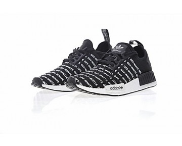 Off-Weiß X Adidas Nmd R_1 Boost Ba7521 Schwarz & Weiß Unisex Schuhe