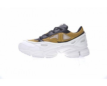 Schuhe Weiß & Braun & Schwarz Unisex Raf Simons X Adidas Ozweego Iii Bb6743