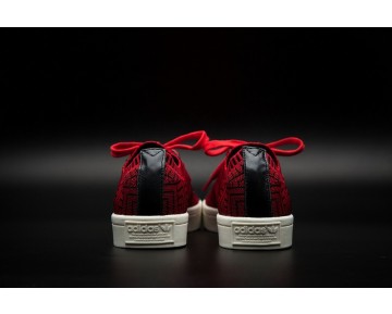 Schuhe Adidas Courtvantage Primeknitd S78887 Wine Rot & Schwarz Herren