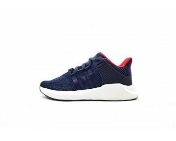Schuhe Herren Tief Blau & Rot Adidas Original Eqt Support Boost Pk 93/17 Bb1304