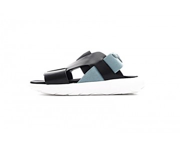 Ss Y-3 Qasa Elle Stretch Sandal By2570 Unisex Schwarz & Weiß
