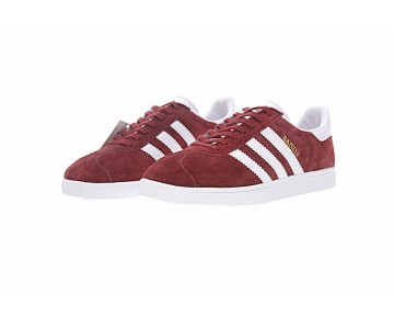 Schuhe Adidas Originals Gazelle Bb5255 Unisex Burgund Rot & Weiß