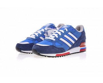 Tief Blau & Weiß & Rot Adidas Originals ZX 750 G96718 Unisex Schuhe