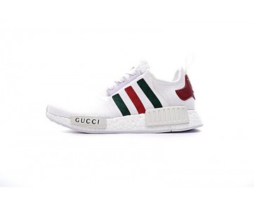 Weiß & Grün & Rot Adidas Nmd Custom S675002 Unisex Schuhe