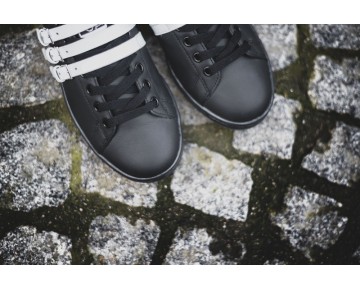 Adidas Stan Smith Strap X Raf Simons S75801 Schuhe Unisex Core Schwarz/Core Schwarz/Vintage Weiß