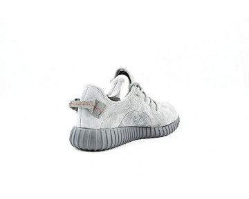 Licht Grau Herren Adidas Yeezy Boost 350 Leather Sneakers Aq2660 Schuhe