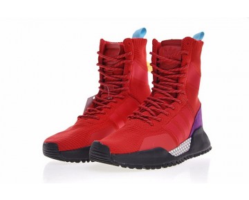 Schuhe Rot & Schwarz & Rosa & Weiß Adidas Originals Af 1.3 Primeknit Boots Bz0611 Unisex