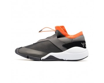 Charcoal / Schwarz / Orange Unisex F/W Adidas Y-3 Future Low Bb4809 Schuhe