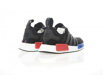 Schuhe Unisex Adidas Nmd Custom R_1 Boost Og Ba7265 Weiß & Blau & Rot