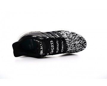 Schuhe Zebra Schwarz & Weiß Unisex Adidas Eqt Support Future Boost 93/17 Bz0584
