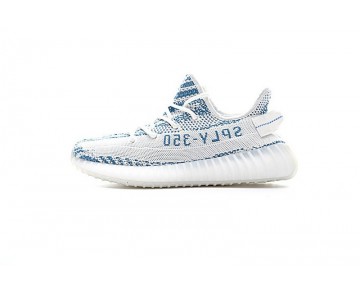 Unisex Schuhe Adidas Yeezy 350V2 Boost Weiß & Blau