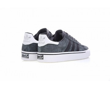 Schuhe Dunkel Grau & Schwarz & Weiß Herren Adidas Skateboarding Campus Vulc G24874