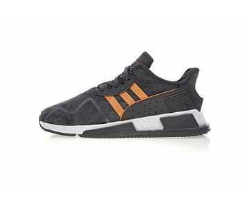 Schuhe Herren Adidas Eqt Cushion Adv By9506 Dunkel Grau & Orange Rot