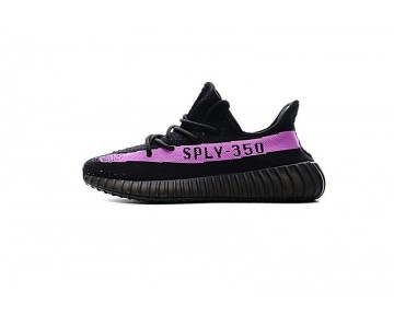 Schwarz & Purple Adidas Yeezy 350V2 Boost Schuhe Unisex