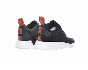 Adidas Nmd Boost R_2 Cg3384 Unisex Schuhe Dunkel Grau & Orange