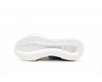 Unisex Weiß & Blau Schuhe Y-3 Qasa High S82122