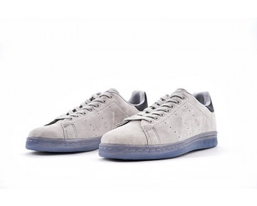 Schuhe Grau & Blau Adidas Originals Stan Smith S80031 Unisex