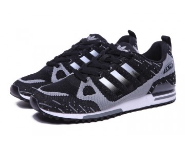 Schuhe Adidas ZX 750 Flyknit 40-45 Herren Schwarz & Grau & Weiß