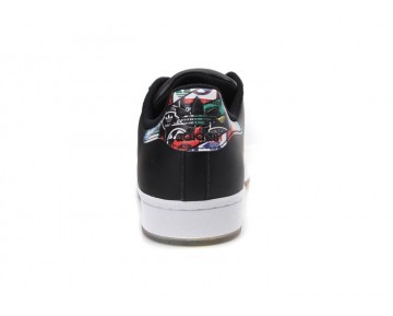 Unisex Schuhe Adidas Superstar Logos S79391 Graffiti Schwarz
