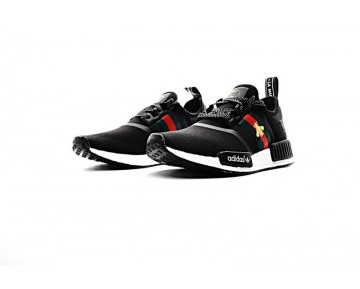 Adidas Nmd Custom R_1 S31508 Schuhe Schwarz & Grün & Rot Unisex