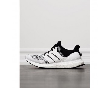 Unisex Sneakersnstuff X Adidas Ultra Boost & Tee Time Af5756 Schuhe Schwarz & Weiß