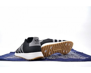Herren Schuhe Adidas Originals Flashback Breathable Sneakers S78621 Schwarz & Weiß