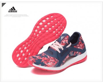 Flower Tief Blau Schuhe Adidas Pure Boost X Aq6682 Damen
