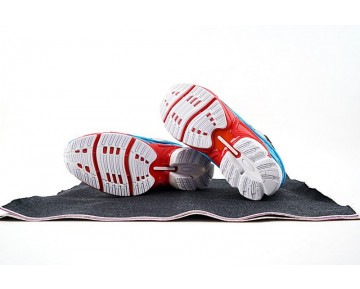 Schuhe Unisex Sky Blau & Schwarz & Rot Raf Simons X Adidas Consortium Ozweego 2 B24072