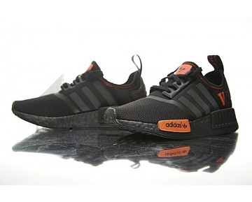 Schuhe Adidas Nmd Custom R_1Vlone Ba7563 Unisex Schwarz & Orange